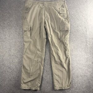 Clothing Arts Pants Mens 38x30 Green P Cubed Pick Pocket Proof Travel Cargo